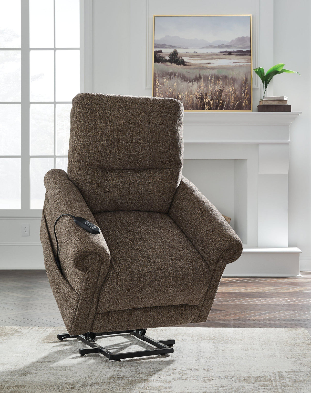 Aureta Power Lift Recliner - Furniture World
