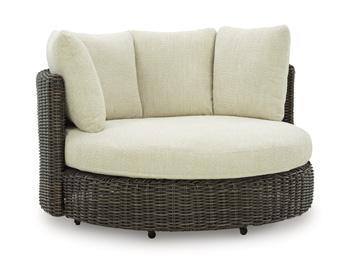 Kimora Outdoor Swivel Lounge Chair with Cushion - Furniture World