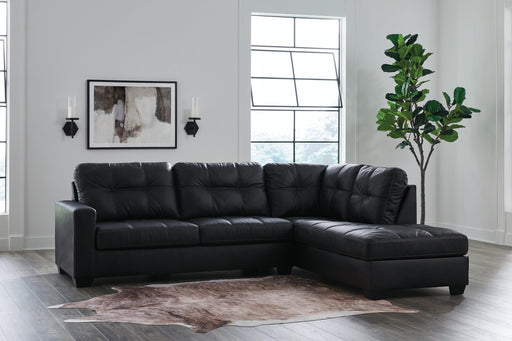 Barlin Mills Sectional with Chaise - Furniture World