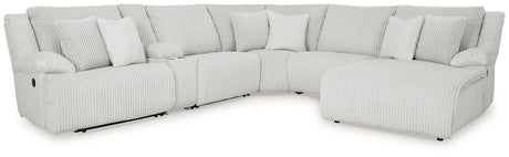 Top Tier Reclining Sectional with Chaise - Furniture World