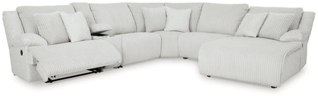 Top Tier Reclining Sectional with Chaise - Furniture World