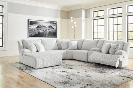 Top Tier Reclining Sectional with Chaise - Furniture World