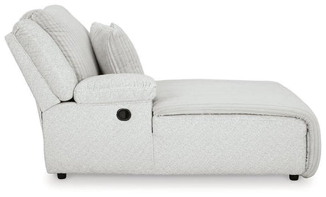 Top Tier Reclining Sectional with Chaise - Furniture World