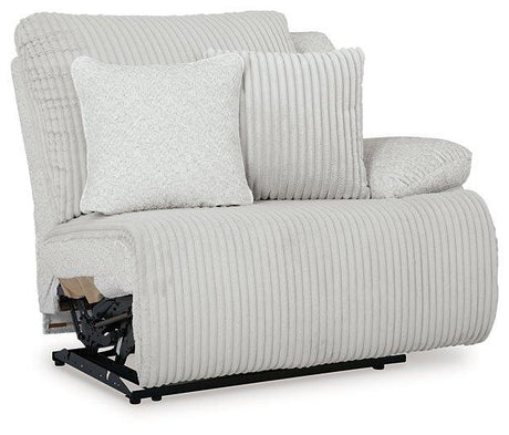Top Tier Reclining Sectional with Chaise - Furniture World