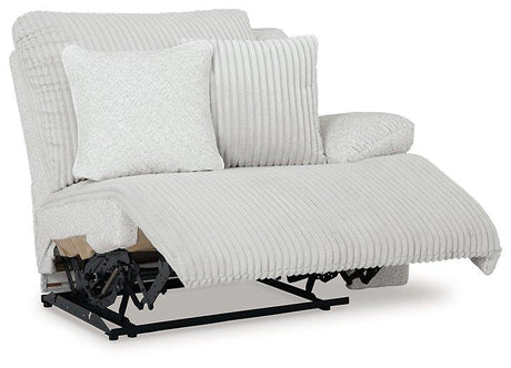 Top Tier Reclining Sectional with Chaise - Furniture World
