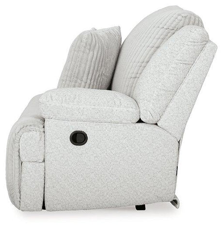 Top Tier Reclining Sectional with Chaise - Furniture World