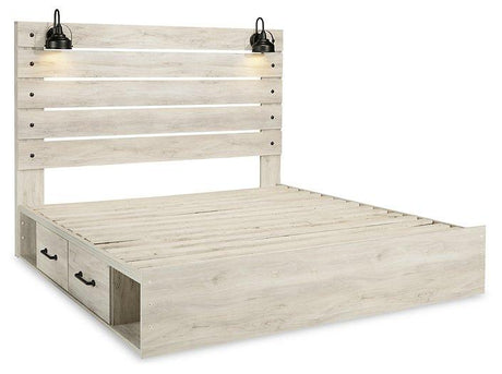 Cambeck Bed with 4 Storage Drawers - Furniture World