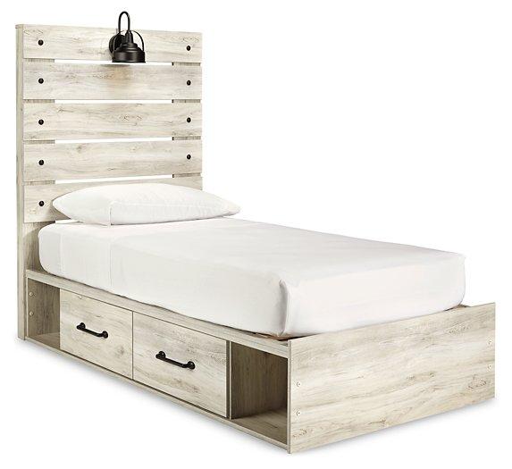 Cambeck Bed with 4 Storage Drawers - Furniture World
