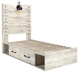 Cambeck Bed with 4 Storage Drawers - Furniture World