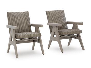 Cliff Trails Outdoor Rocking Arm Chair (Set of 2) - Furniture World