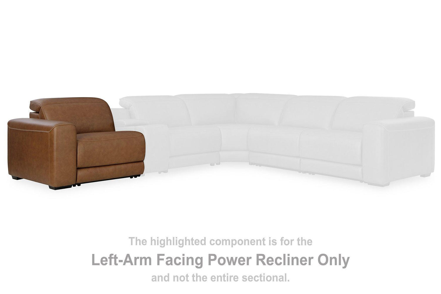 Magic Man Power Reclining Sectional Sofa - Furniture World