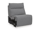 Modmax II Power Reclining Sectional with Audio Consoles - Furniture World