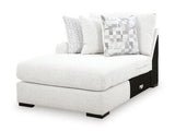Misty-Lakes Double Chaise Sectional - Furniture World