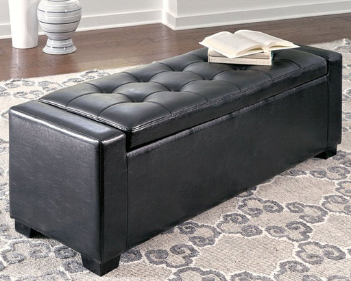 Benches Upholstered Storage Bench - Furniture World