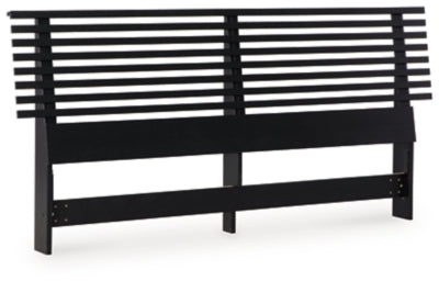 Danziar Queen Slat Bed - Furniture World