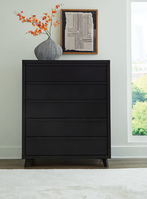 Danziar Wide Chest of Drawers - Furniture World