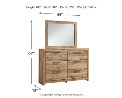 Hyanna Dresser and Mirror - Furniture World