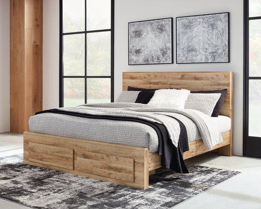 Hyanna Panel Storage Bed - Furniture World