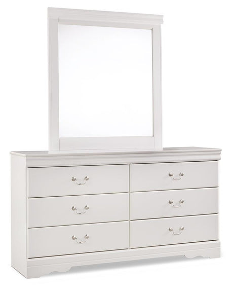 Anarasia Dresser and Mirror - Furniture World
