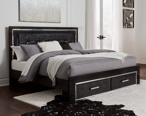 Kaydell Bed with Storage - Furniture World