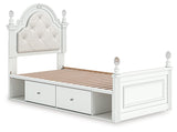 Kozlani Upholstered Bed - Furniture World