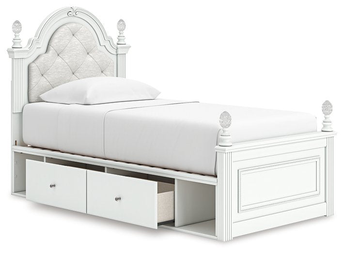 Kozlani Upholstered Bed - Furniture World