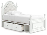 Kozlani Upholstered Bed - Furniture World