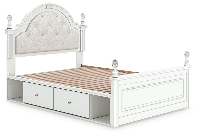 Kozlani Upholstered Bed - Furniture World