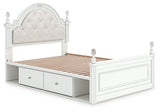 Kozlani Upholstered Bed - Furniture World