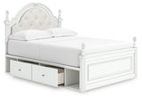 Kozlani Upholstered Bed - Furniture World