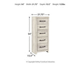 Cambeck Narrow Chest of Drawers - Furniture World