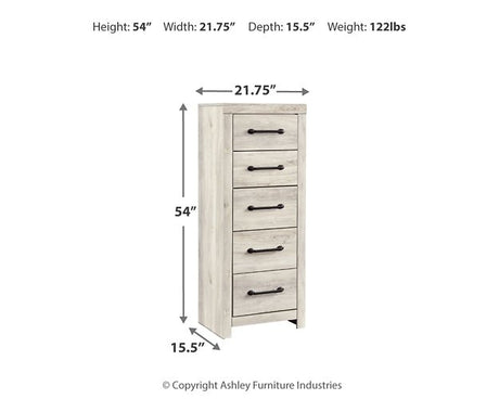 Cambeck Narrow Chest of Drawers - Furniture World
