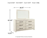 Cambeck Dresser and Mirror - Furniture World