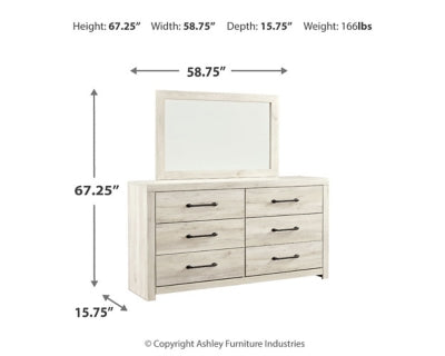 Cambeck Dresser and Mirror - Furniture World