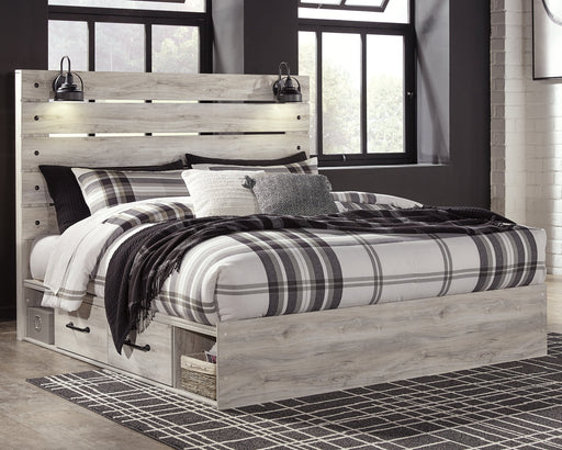 Cambeck Bed with 4 Storage Drawers - Furniture World