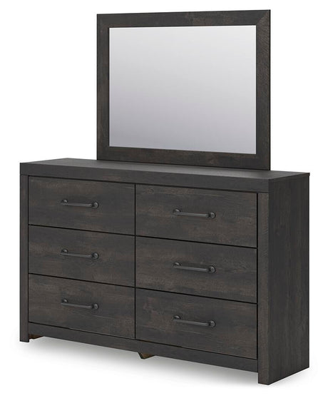 Hollivern Dresser and Mirror - Furniture World