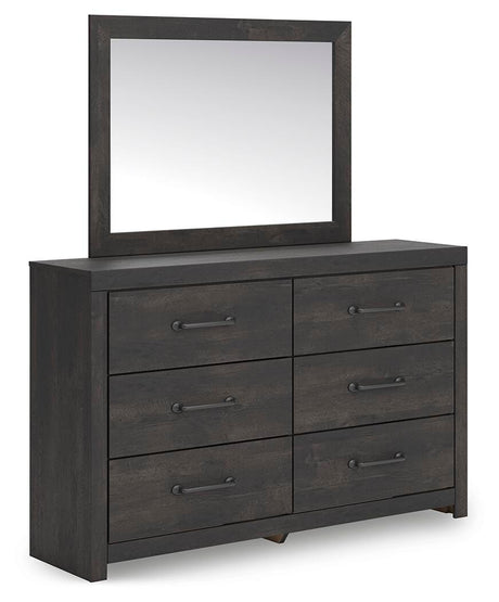 Hollivern Dresser and Mirror - Furniture World