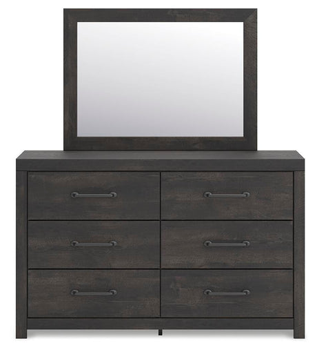 Hollivern Dresser and Mirror - Furniture World
