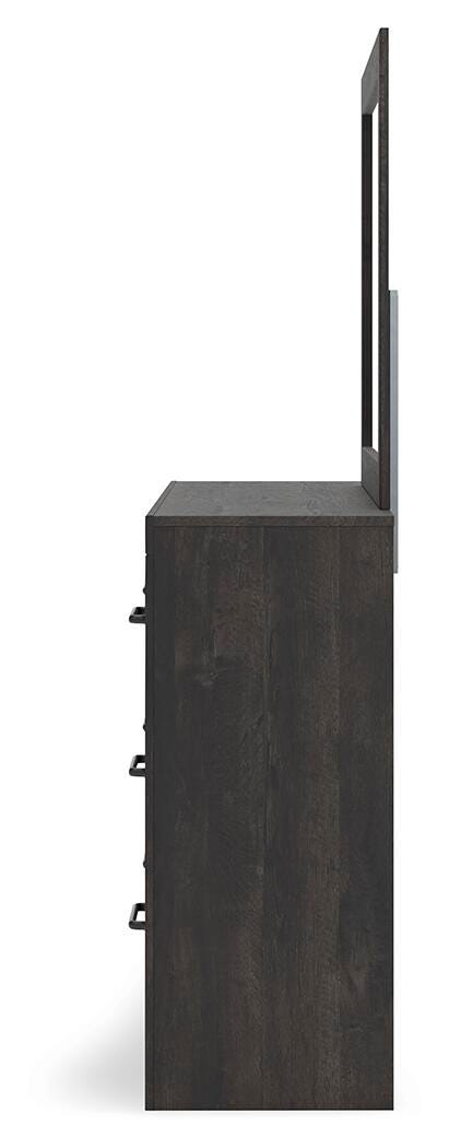 Hollivern Dresser and Mirror - Furniture World