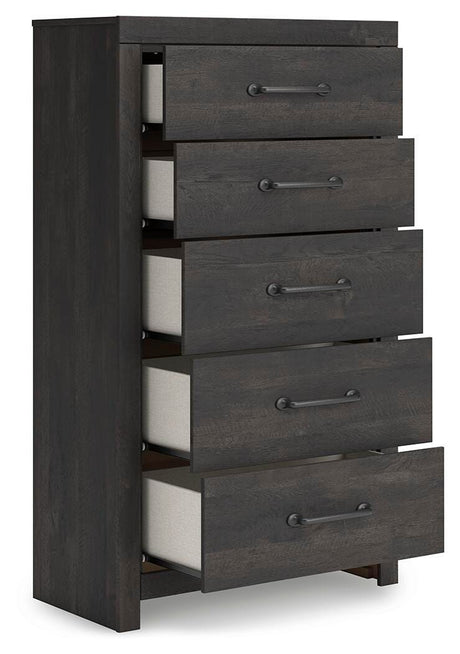 Hollivern Chest of Drawers - Furniture World