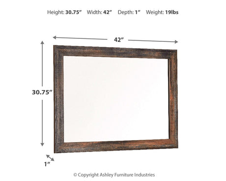 Drystan Bedroom Mirror - Furniture World