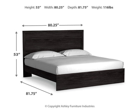 Belachime Bed - Furniture World