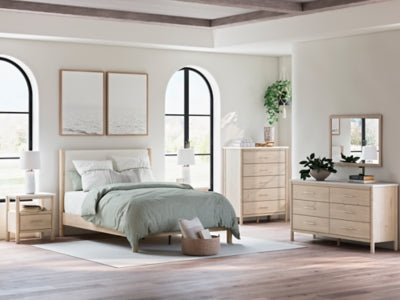 Cadmori Upholstered Bed - Furniture World
