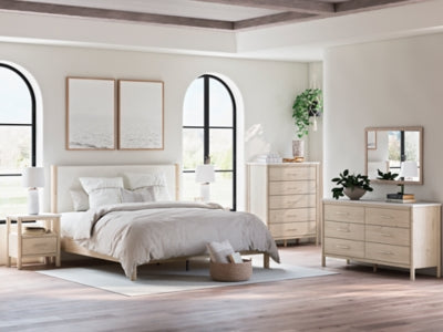 Cadmori Upholstered Bed - Furniture World