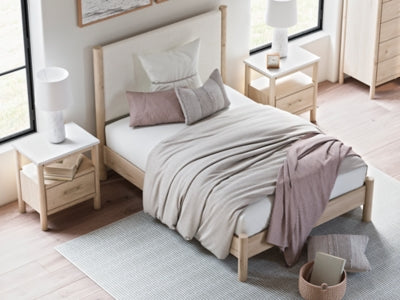 Cadmori Upholstered Bed - Furniture World