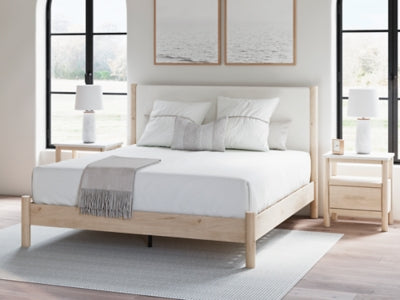 Cadmori Upholstered Bed - Furniture World