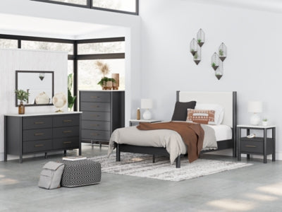 Cadmori Upholstered Bed - Furniture World
