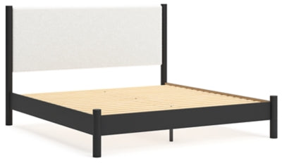 Cadmori Upholstered Bed - Furniture World
