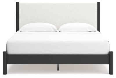Cadmori Upholstered Bed - Furniture World