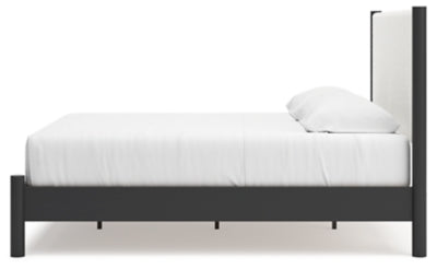Cadmori Upholstered Bed - Furniture World